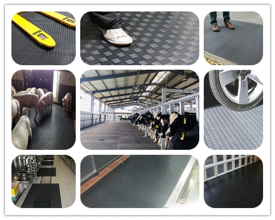 Abrasion Resistant Conveyor Belt Skirt Skirtboard Rubber Sheet Rubber Strip Slipper Sheet