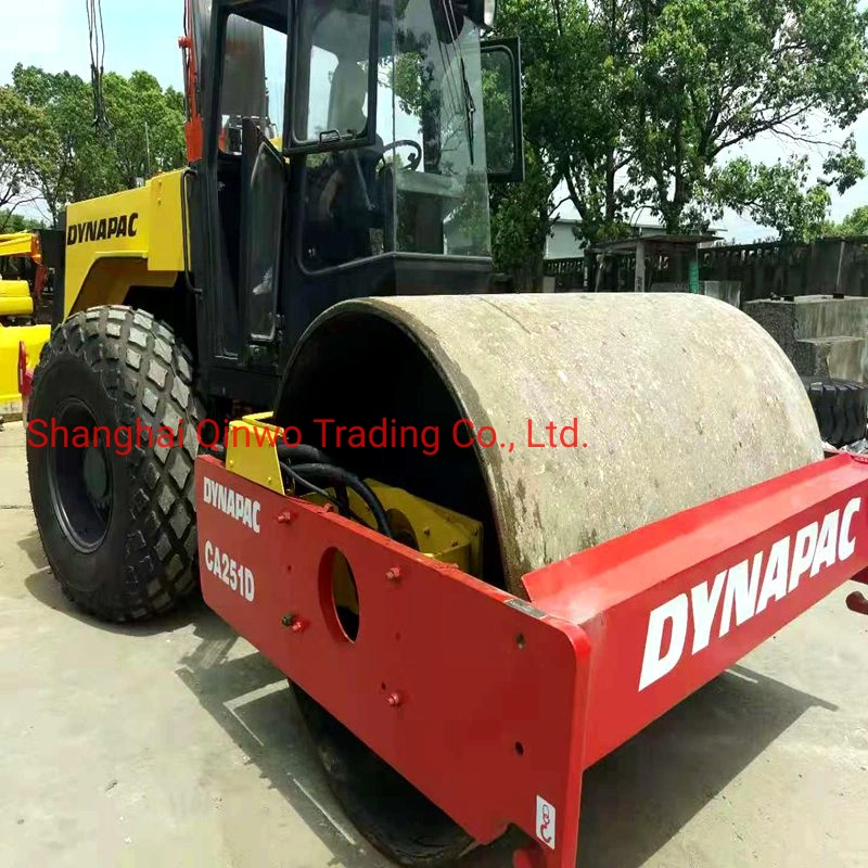 Ca251d 10ton 12ton Dual Drive Impact Compactor Used Dynapac Road Roller