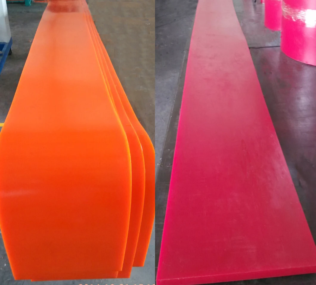 Wear Resistant Polyurethane Rubber Skirt for Belt Conveyor PU Skirting Sheet