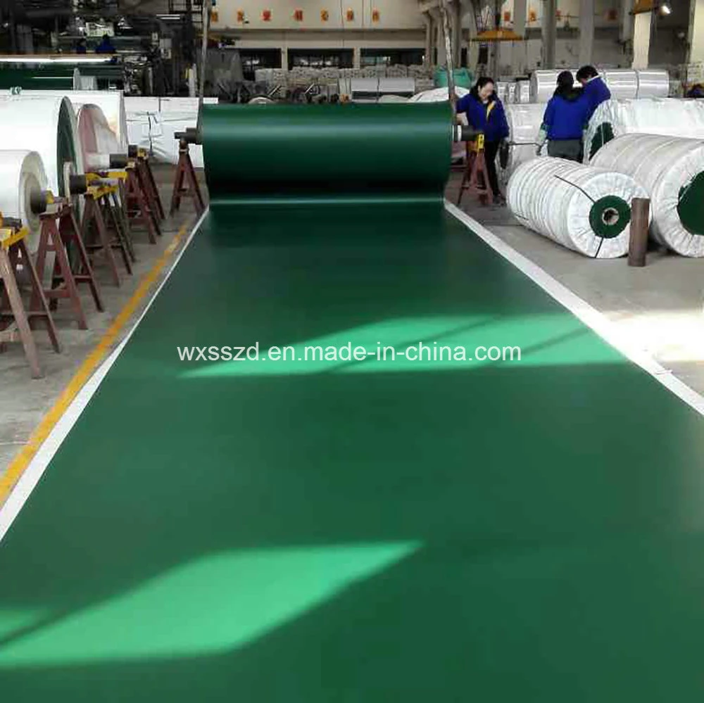 China Supplier Light Duty PU Conveyor Belt with Non-Slip Pattern