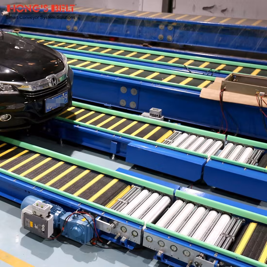 Hongsbelt Plastic Modular Conveyor Belt Heavy-Duty Automotive Conveying Belt for Car