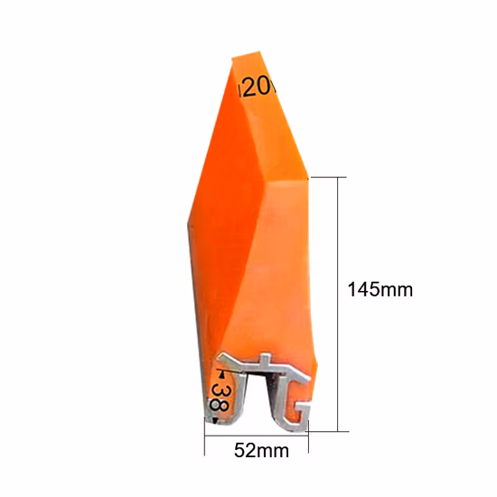 광산 1차 및 2차 폴리우레탄 컨베이어 벨트 스크레이퍼 클리너