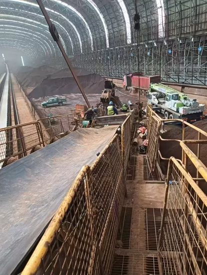 견고하고 충격에 강한 EP 컨베이어 벨트