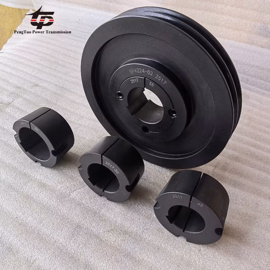 Spz63-01/콘 부싱 풀리/풀리/컨베이어 풀리/타이밍 벨트 풀리/장비 부품/V-벨트 풀리/풀리 풀리/유럽 표준 풀리