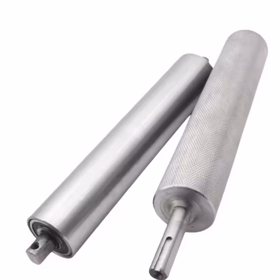 아연 도금 비구동 롤러, 스테인레스 스틸 롤러, 컨베이어 벨트 롤러, 라인 롤러, 롤러, 롤러 액세서리